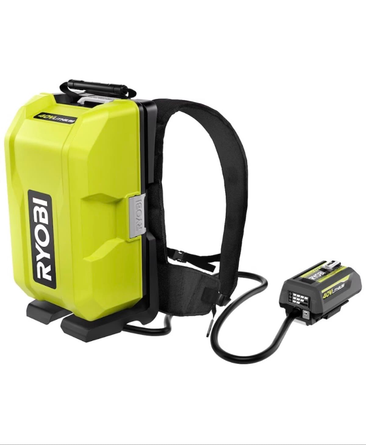 RYOBI 40V HP Brushless WHISPER Series Backpack Blower Rental 190 MPH • 730 CFM • Model RY404180VNM